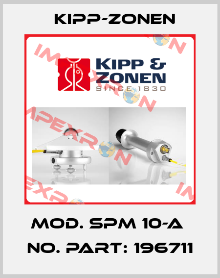Mod. SPM 10-A  No. part: 196711 Kipp-Zonen