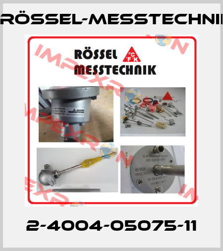 2-4004-05075-11 Rössel-Messtechnik