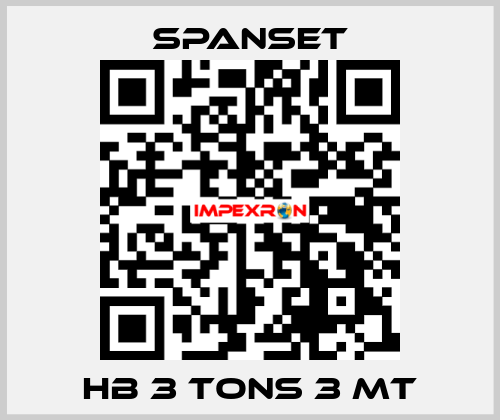 HB 3 TONS 3 MT SpanSet