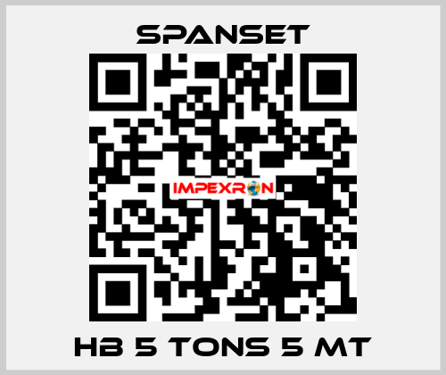 HB 5 TONS 5 MT SpanSet