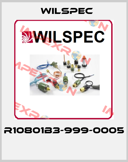 R10801B3-999-0005   Wilspec