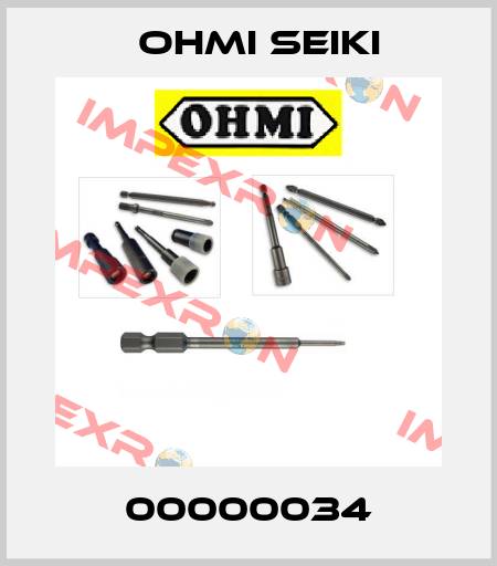 00000034 Ohmi Seiki