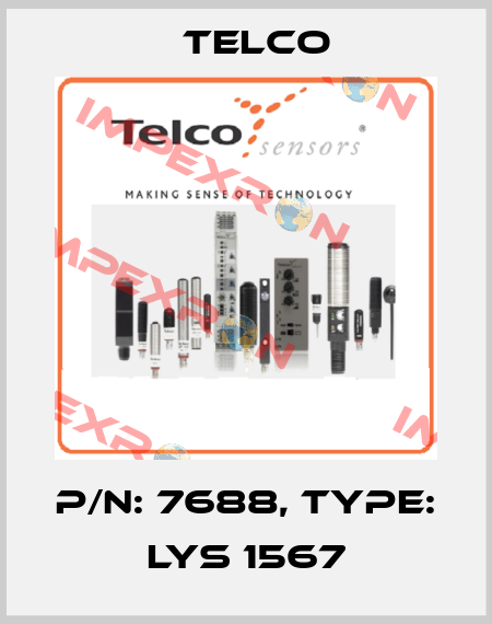 p/n: 7688, Type: LYS 1567 Telco