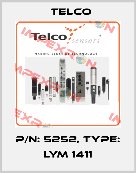 p/n: 5252, Type: LYM 1411 Telco