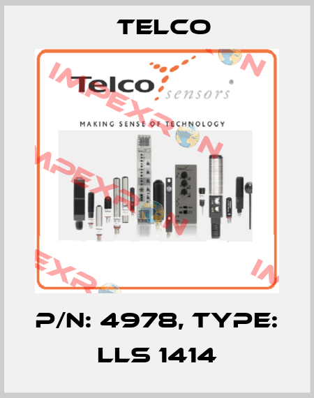 p/n: 4978, Type: LLS 1414 Telco