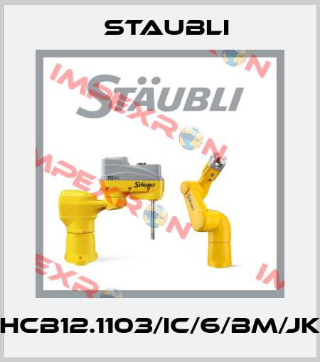 HCB12.1103/IC/6/BM/JK Staubli
