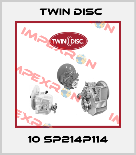 10 SP214P114 Twin Disc