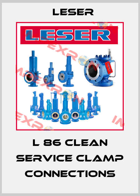 L 86 Clean service clamp connections Leser