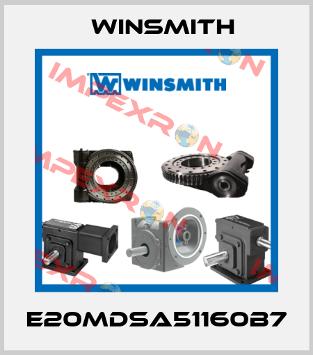 E20MDSA51160B7 Winsmith