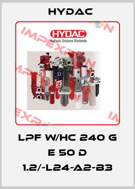 LPF W/HC 240 G E 50 D 1.2/-L24-A2-B3 Hydac