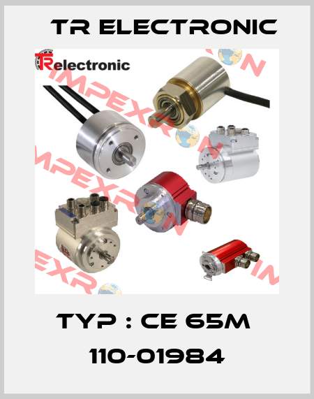 Typ : CE 65M  110-01984 TR Electronic
