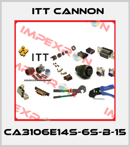 CA3106E14S-6S-B-15 Itt Cannon
