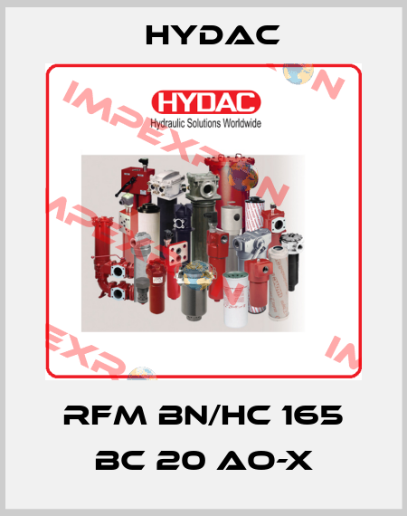 RFM BN/HC 165 BC 20 AO-X Hydac