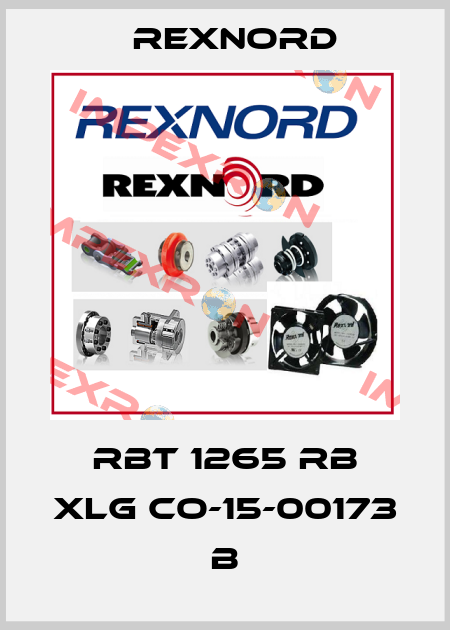 RBT 1265 RB XLG CO-15-00173 B Rexnord