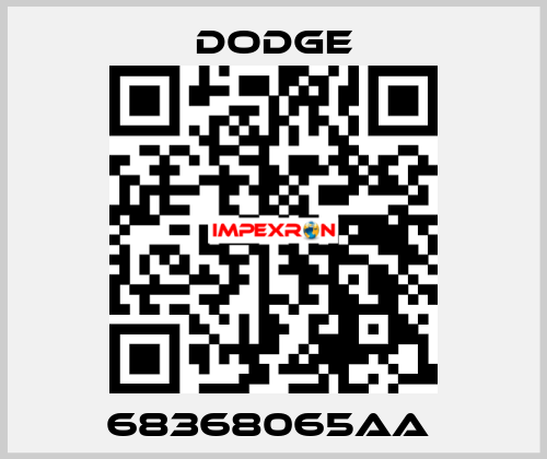 68368065AA  Dodge