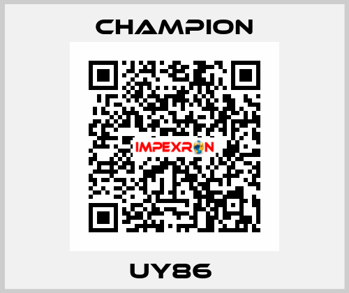 UY86  Champion
