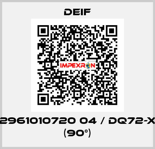 2961010720 04 / DQ72-x (90°) Deif