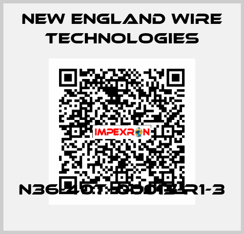 N36-40T+00013-R1-3 New England Wire Technologies
