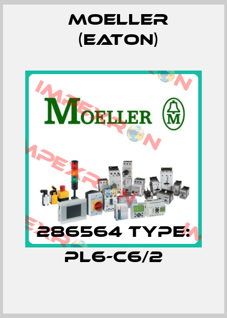 286564 Type: PL6-C6/2 Moeller (Eaton)