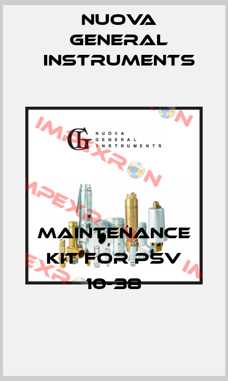 MAINTENANCE KIT FOR PSV 10-38 Nuova General Instruments