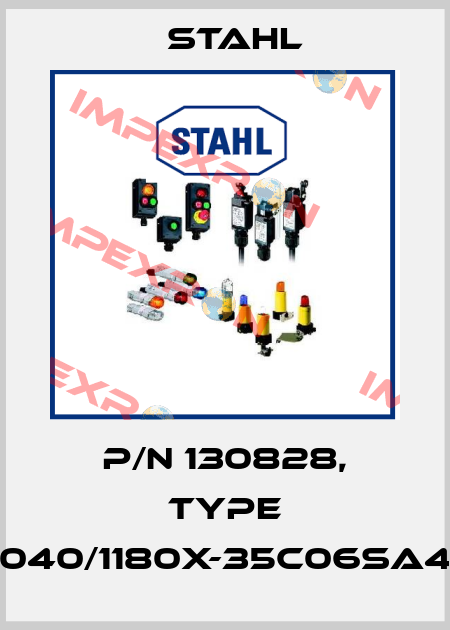 P/N 130828, Type 8040/1180X-35C06SA45 Stahl