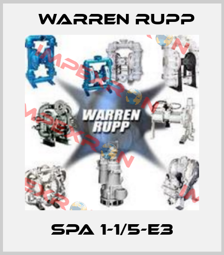 SPA 1-1/5-E3 Warren Rupp