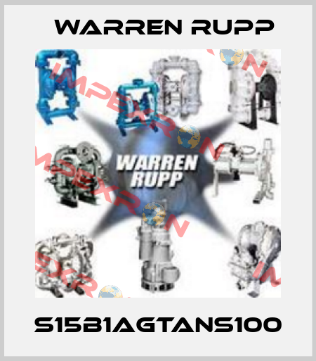 S15B1AGTANS100 Warren Rupp
