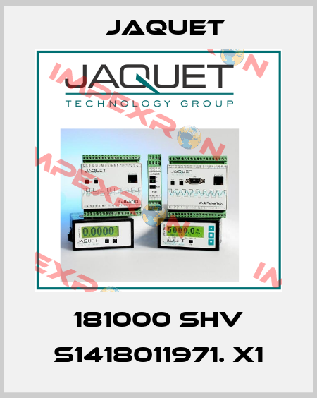 181000 SHV S1418011971. X1 Jaquet
