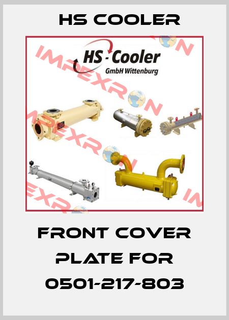 Front Cover Plate for 0501-217-803 HS Cooler