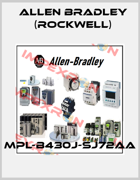 MPL-B430J-SJ72AA Allen Bradley (Rockwell)