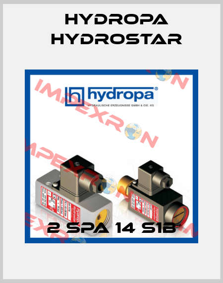 2 SPA 14 S1B Hydropa Hydrostar