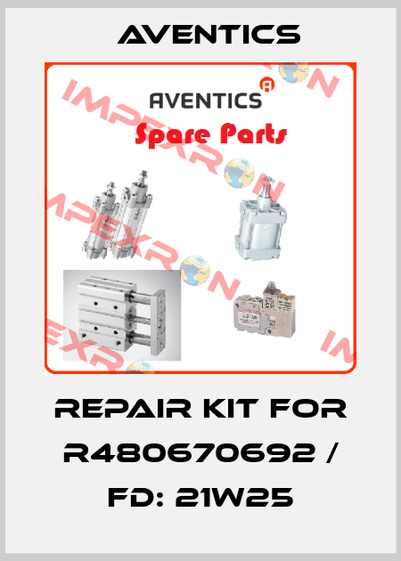 Repair kit for R480670692 / FD: 21W25 Aventics