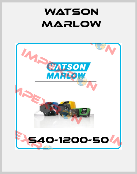 S40-1200-50 Watson Marlow
