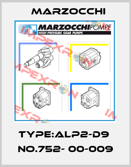TYPE:ALP2-D9  No.752- 00-009 Marzocchi