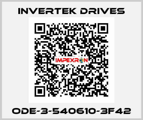 ODE-3-540610-3F42 Invertek Drives