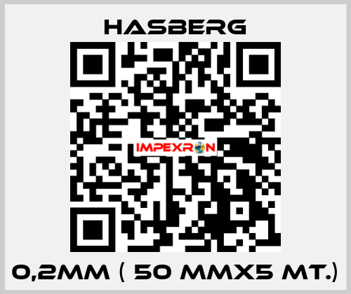 0,2MM ( 50 MMX5 MT.) Hasberg