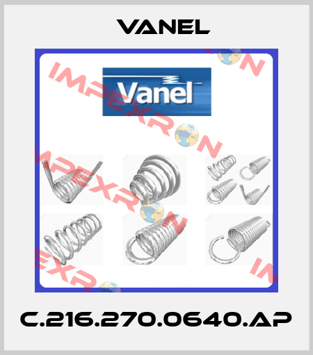 C.216.270.0640.AP Vanel