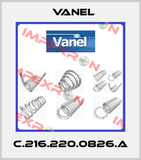C.216.220.0826.A Vanel