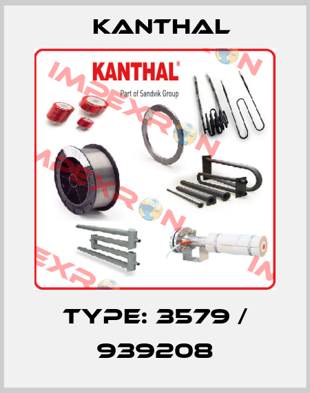 Type: 3579 / 939208 Kanthal