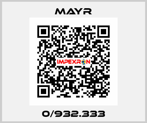 0/932.333 Mayr