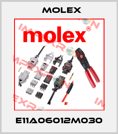 E11A06012M030 Molex
