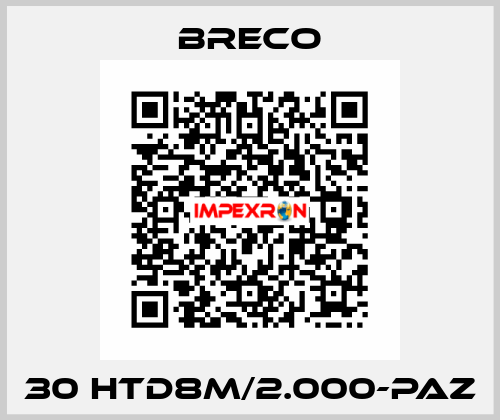 30 HTD8M/2.000-PAZ Breco