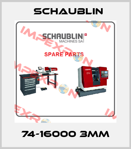 74-16000 3mm Schaublin