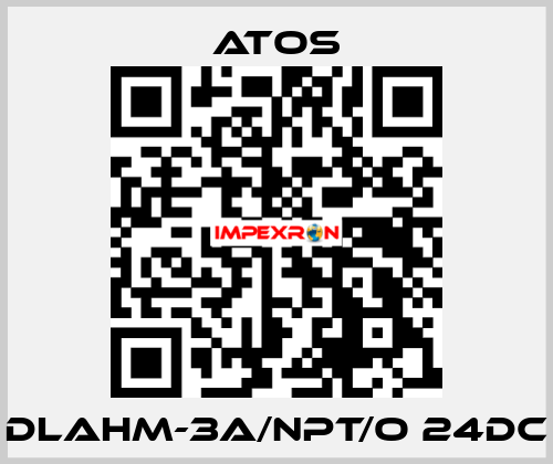 DLAHM-3A/NPT/O 24DC Atos