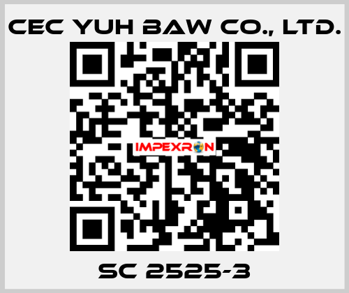 SC 2525-3 CEC YUH BAW CO., LTD.