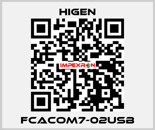 FCACOM7-02USB Higen