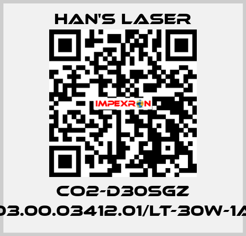 CO2-D30SGZ 03.00.03412.01/LT-30W-1A Han's Laser