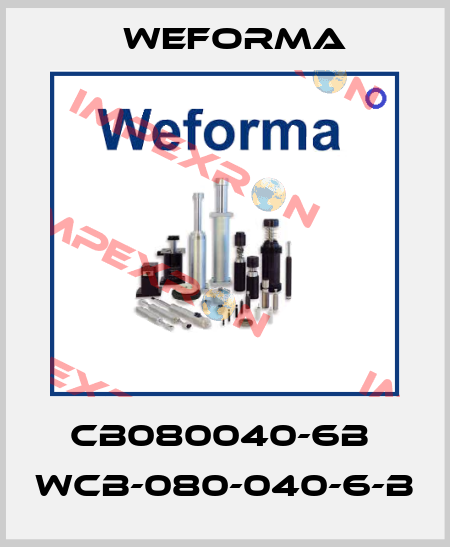CB080040-6B  WCB-080-040-6-B Weforma