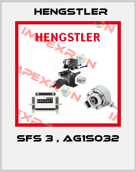 SFS 3 , AG1S032  Hengstler