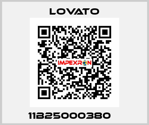 11B25000380    Lovato